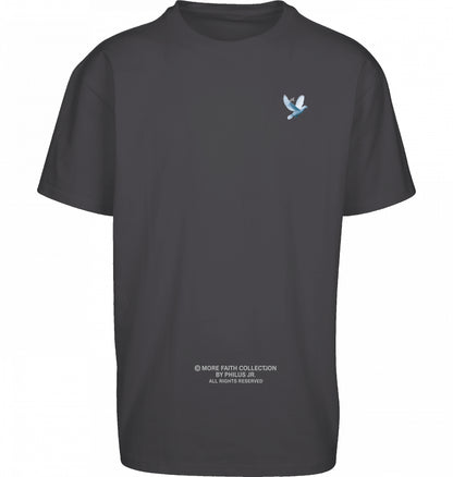 More Faith - Heavy Oversized Tee Dark Edition