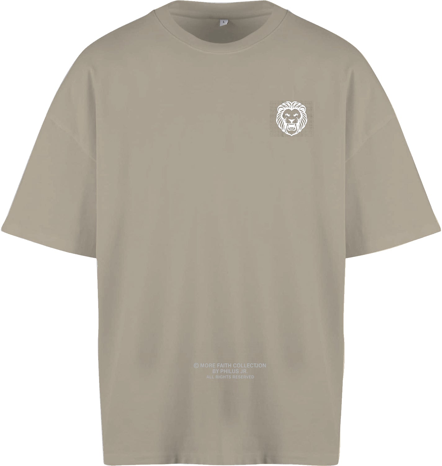 More Faith - Holy Fire Oversized Tee
