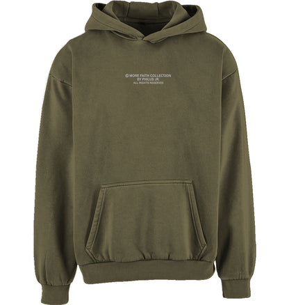 More Faith - Vintaged Hoodieed