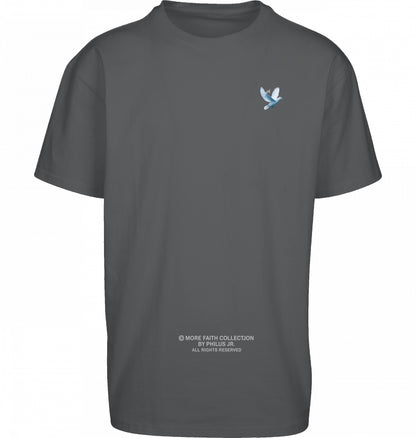 More Faith - Heavy Oversized Tee Dark Edition