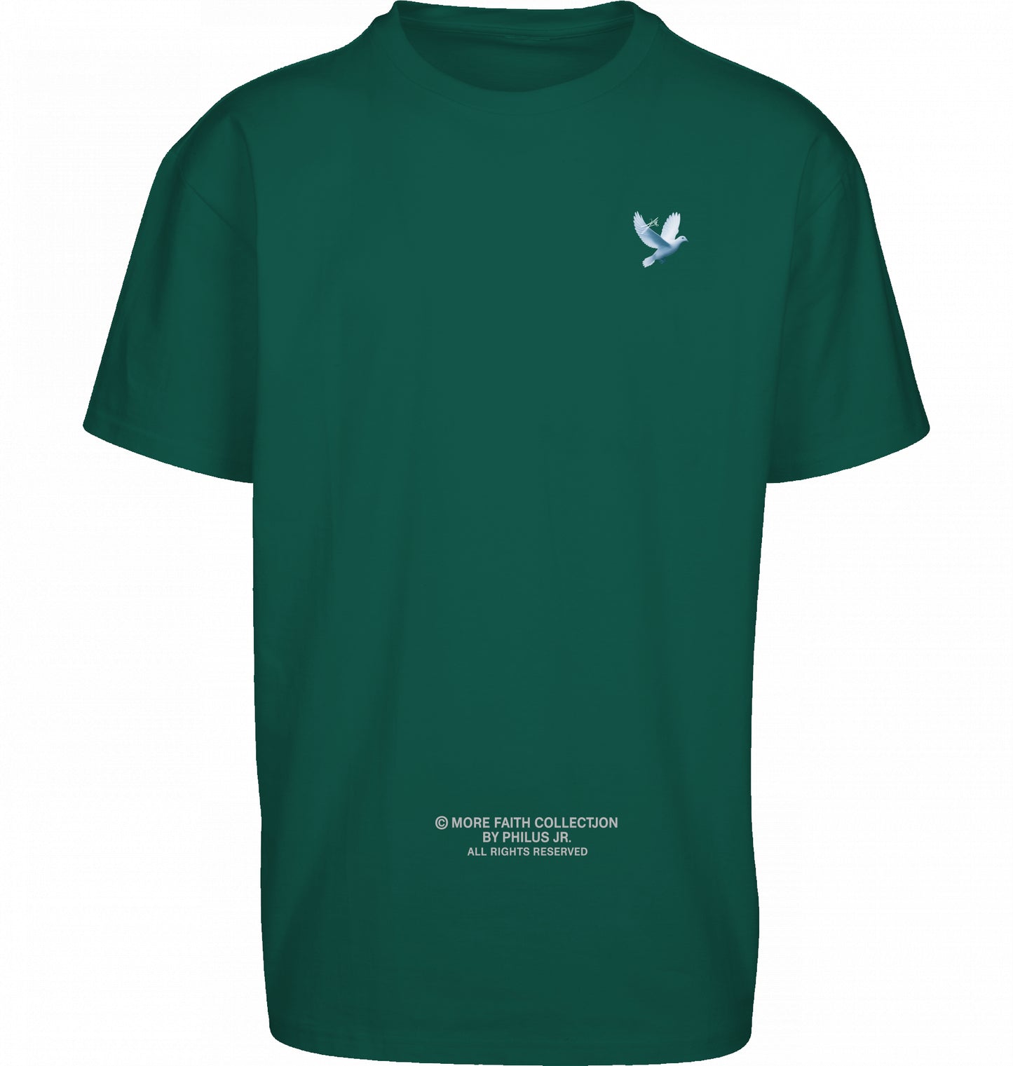 More Faith - Heavy Oversized Tee Dark Edition