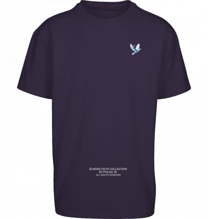 More Faith - Heavy Oversized Tee Dark Edition